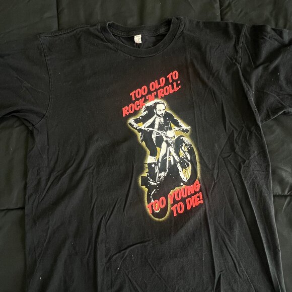 Jethro Tull Too Old To Rock and Roll Vintage T Shirt - Picture 1 of 3